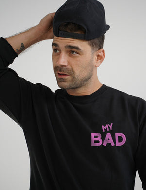 My Bad Petit logo- Crew neck Qualité Premium Unisexe