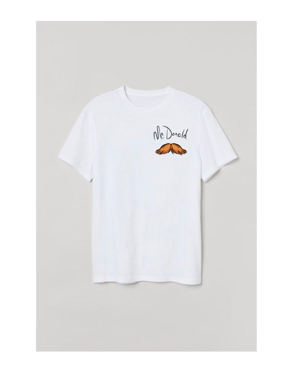 Famous Moustaches - La McDonald - T-shirt Unisexe