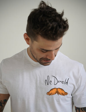 Famous Moustaches - La McDonald - T-shirt Unisexe
